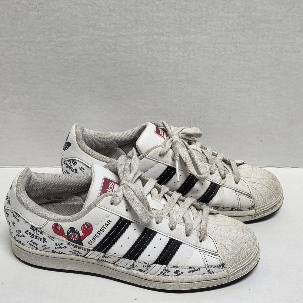 Adidas Superstar Philip Colbert Save The Lobster 7.5 Women's Shoes Mens 6.5
